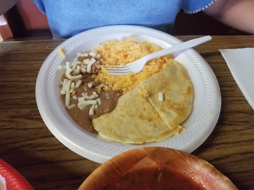 Cheese Quesadilla Plate